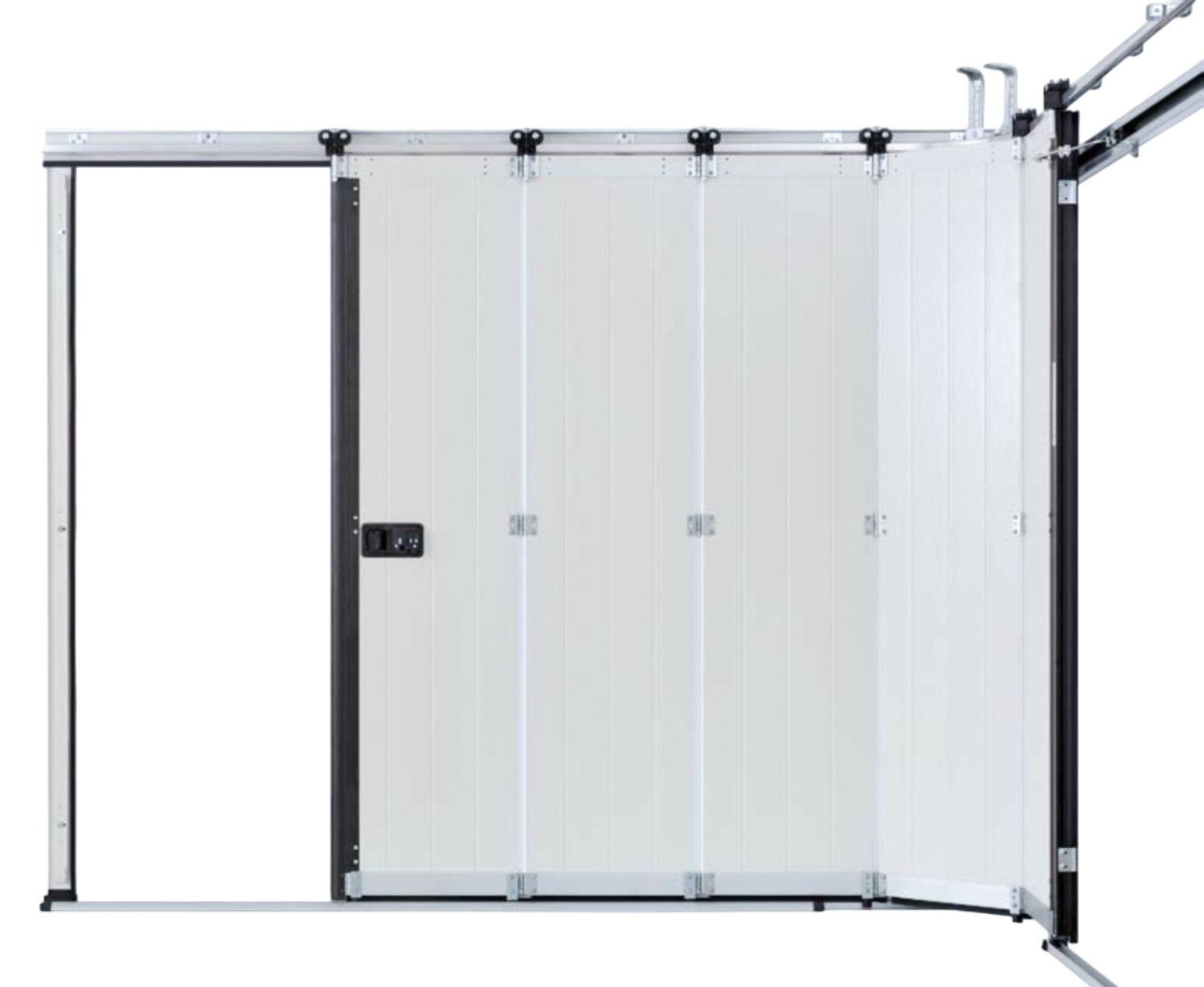 Porte de garage laterale