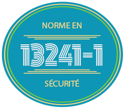 Garantie Norme de sécurité EN 13241-1